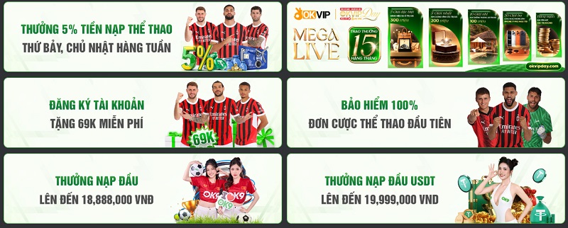 Khuyến mãi rút tiền OK9